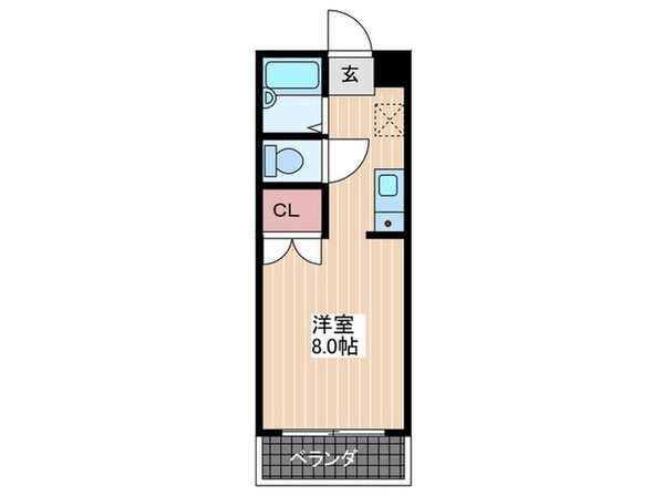 ロココマンションの物件間取画像